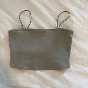 ALO Yoga Goddess Ribbed Bandeau Top